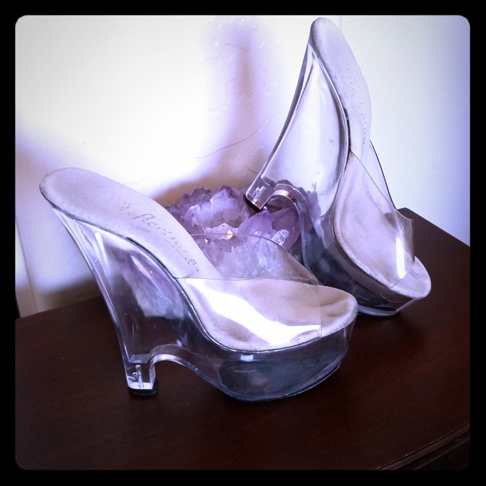 Reflections clear shoes PRICE DROP!**